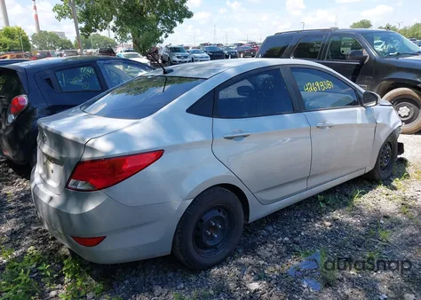 2016 Hyundai Accent Se из США, поврежденный, VIN KMHCT4AEXGU092531